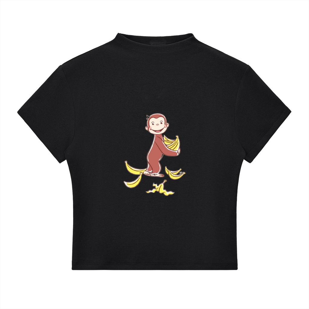 Essential Slim Fit Mock Neck T-Shirt- Jorge el curioso