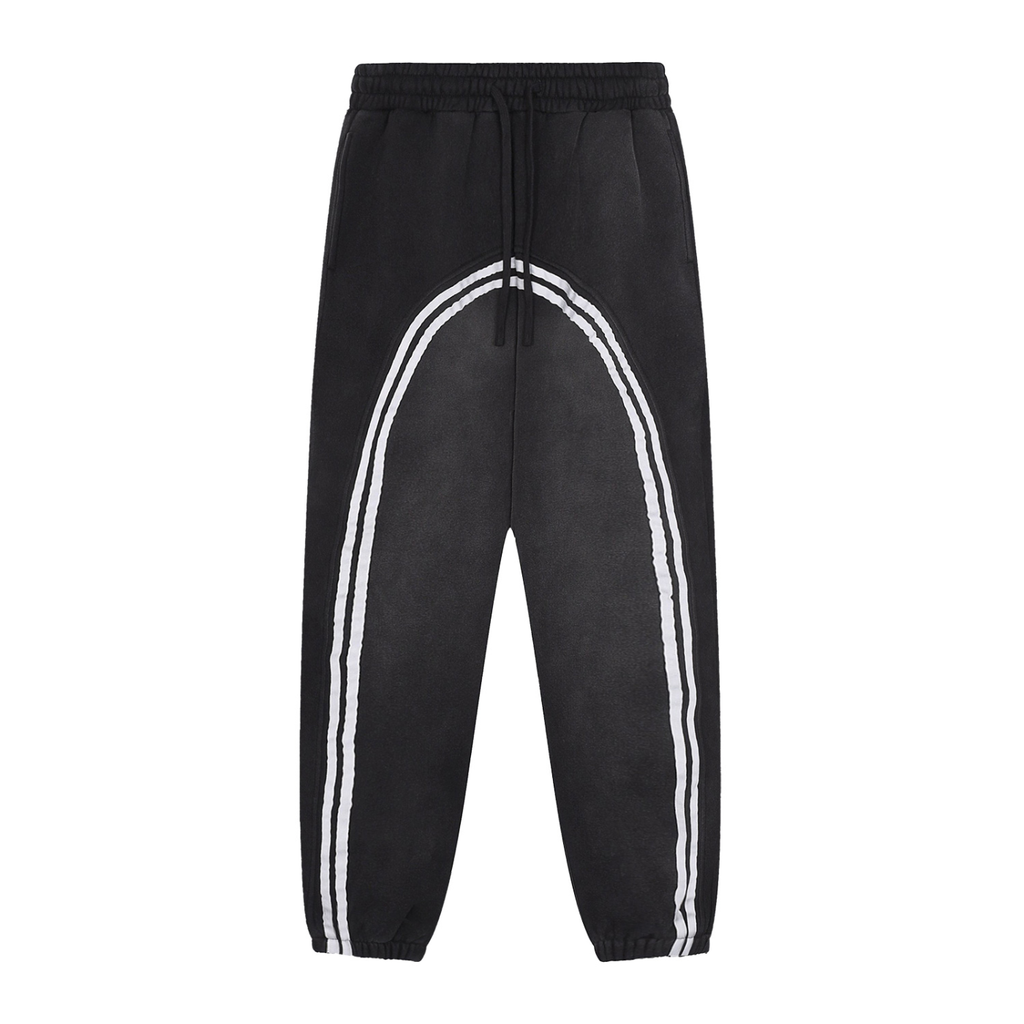 Sun Fade Contrast Tape Fleece Jogginghose