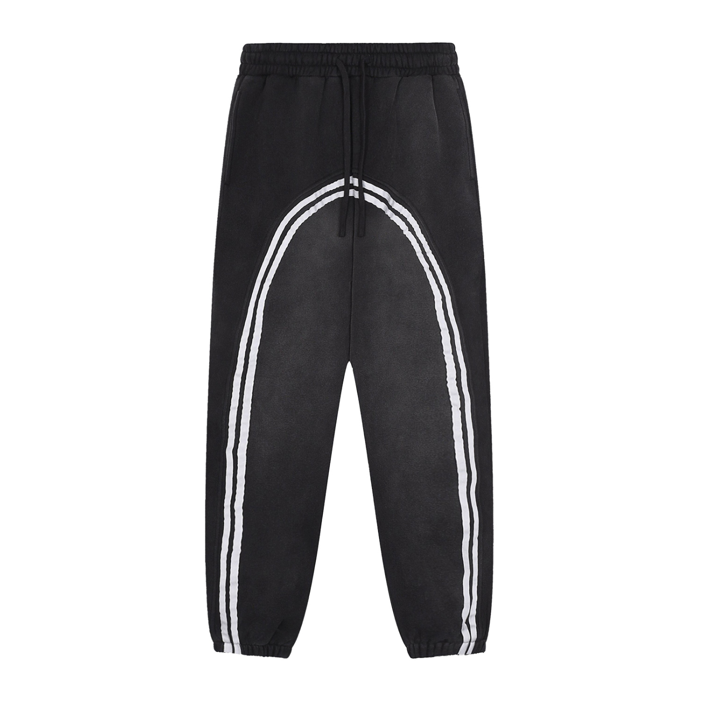 Sun Fade Contrast Tape Fleece Jogginghose