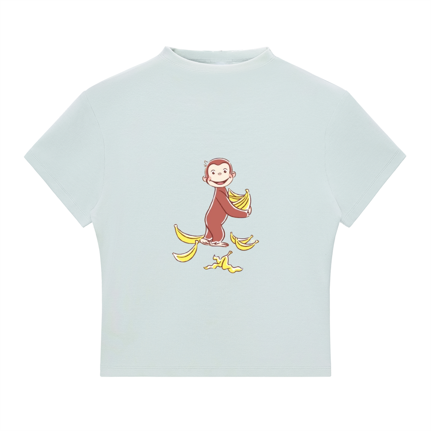 Essential Slim Fit Mock Neck T-Shirt- Jorge el curioso