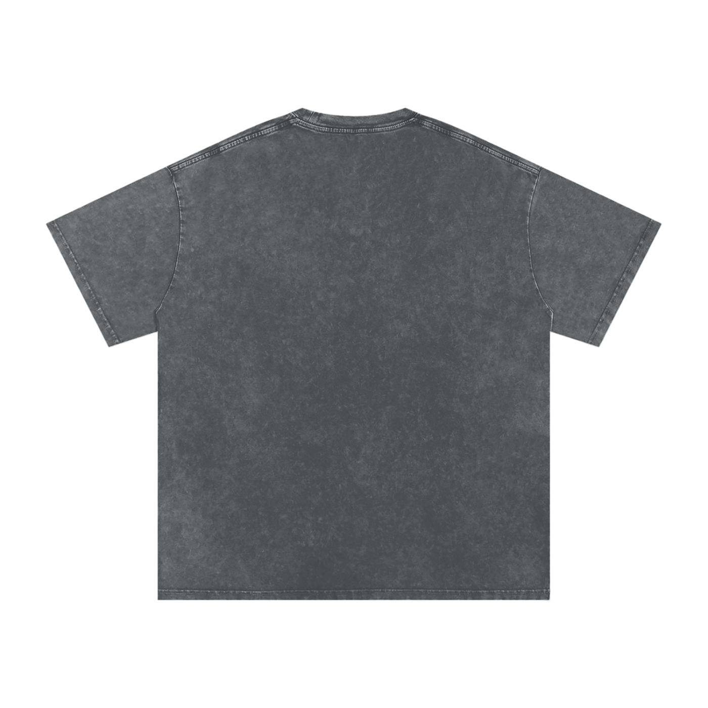 Snow-Washed Oversized Baumwoll-T-Shirt