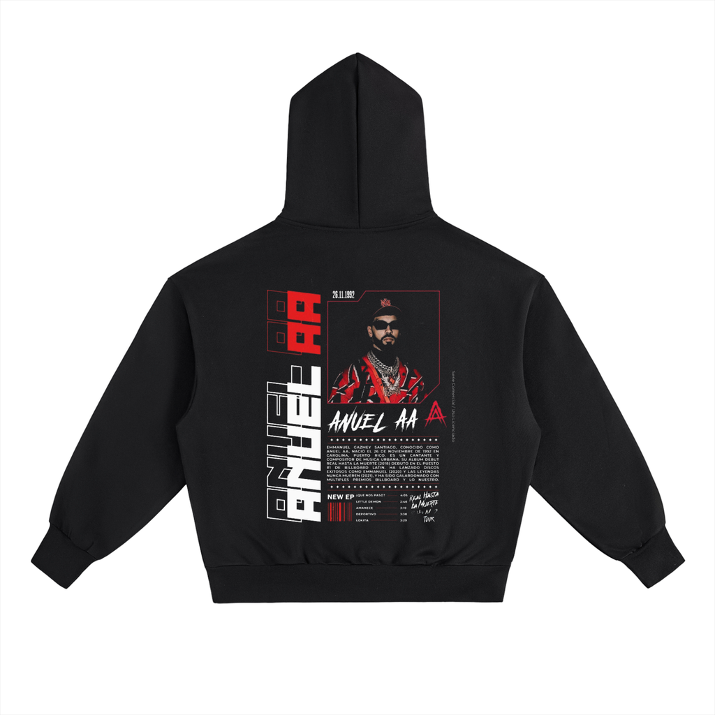 Anuel AA Essential Heavyweight Fleece Hoodie