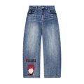 Sun Fade Heavyweight Denim Jeans