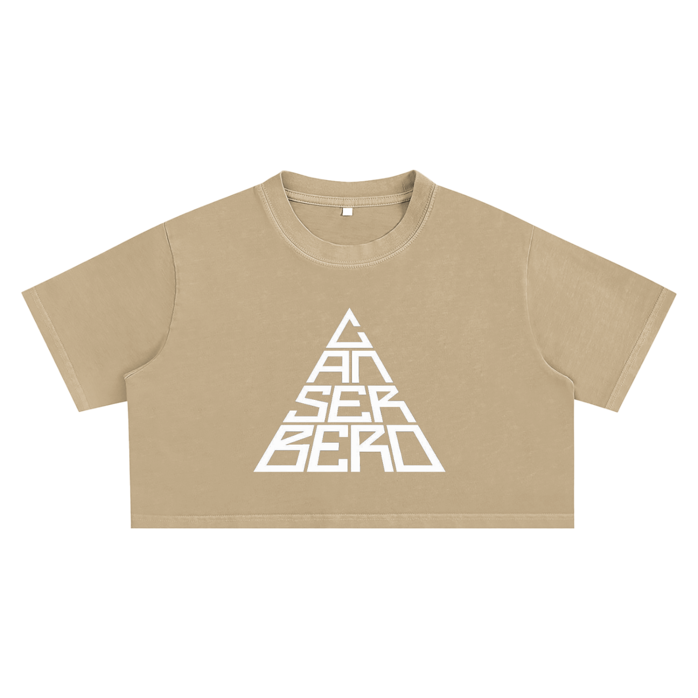 Snow Washed Crop Top