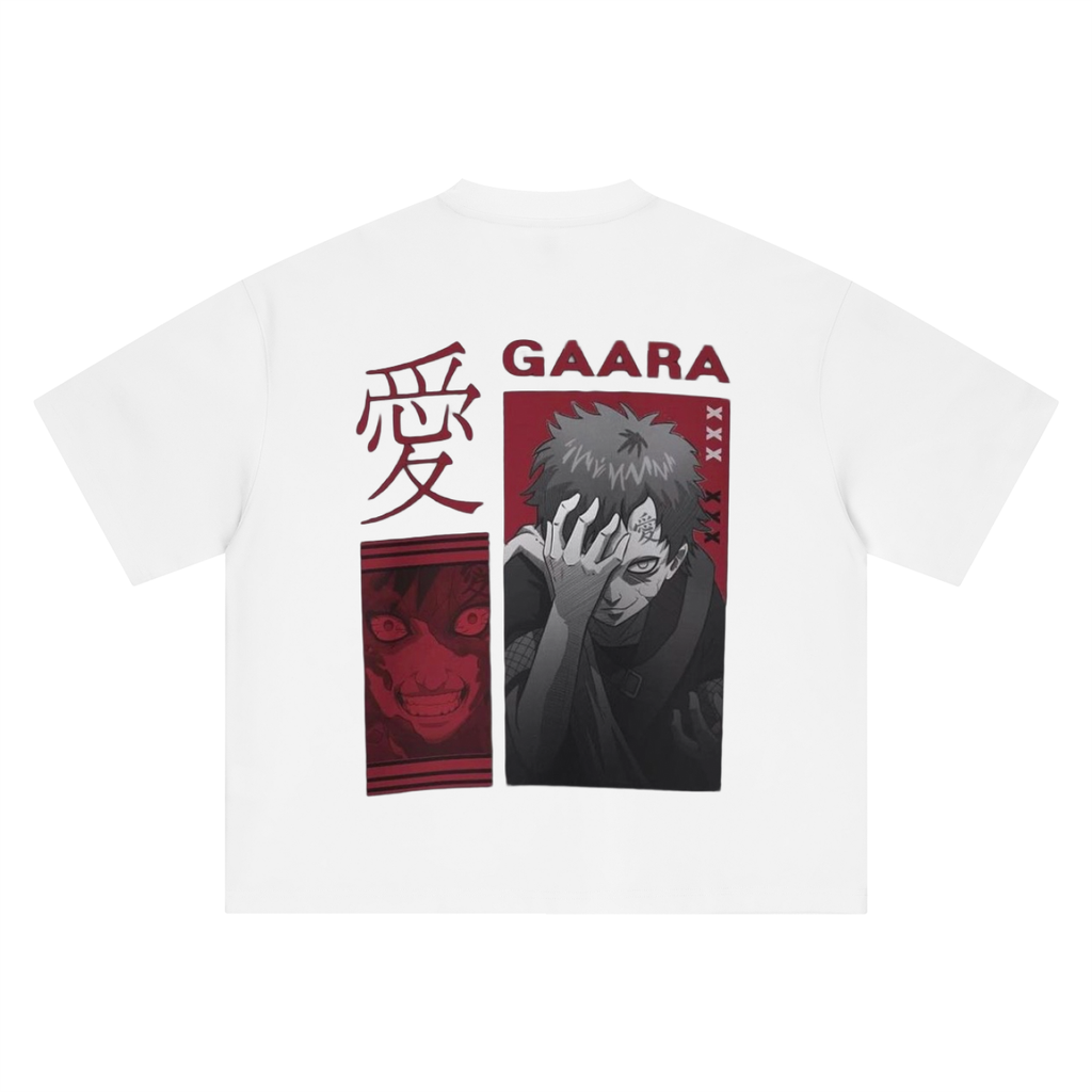 Boxy Oversized T-Shirt - Gaara