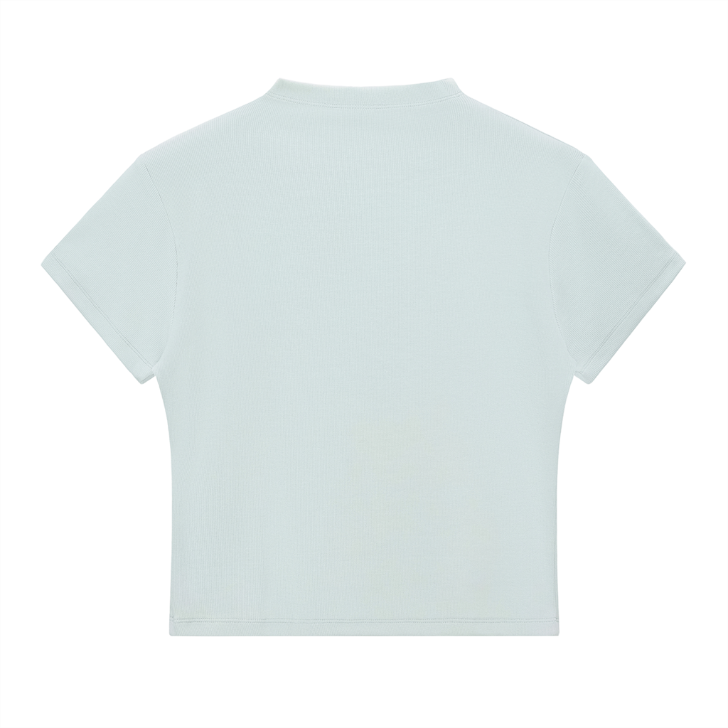 Essential Slim Fit Mock Neck T-Shirt- Jorge el curioso