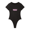 Mineral-Waschung Crewneck-Body für Damen