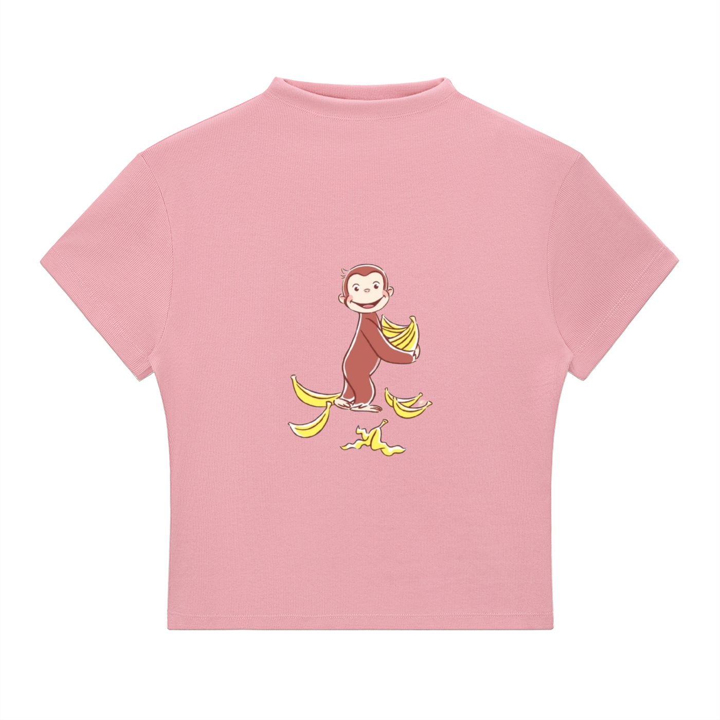 Essential Slim Fit Mock Neck T-Shirt- Jorge el curioso