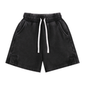 Kurze Kinderhose im Snow-washed-Look