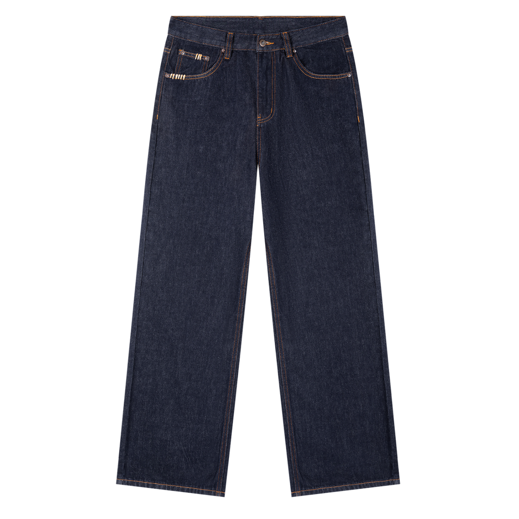 Robuste Jeans mit geradem Bein