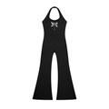 Women’s Halter Flared Jumpsuit