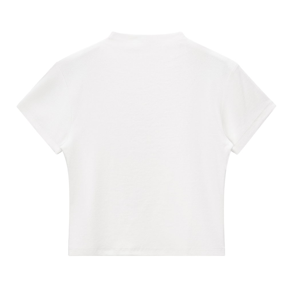 Essential Slim Fit Mock Neck T-Shirt- Jorge el curioso