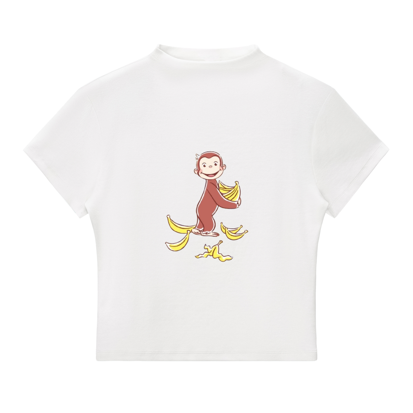 Essential Slim Fit Mock Neck T-Shirt- Jorge el curioso