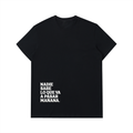 Unverzichtbares T-Shirt aus schwerer Baumwolle