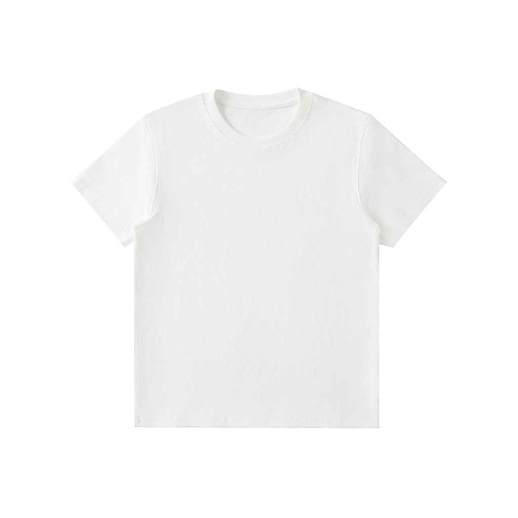 Geripptes Crop-Top für Herren (enganliegend)