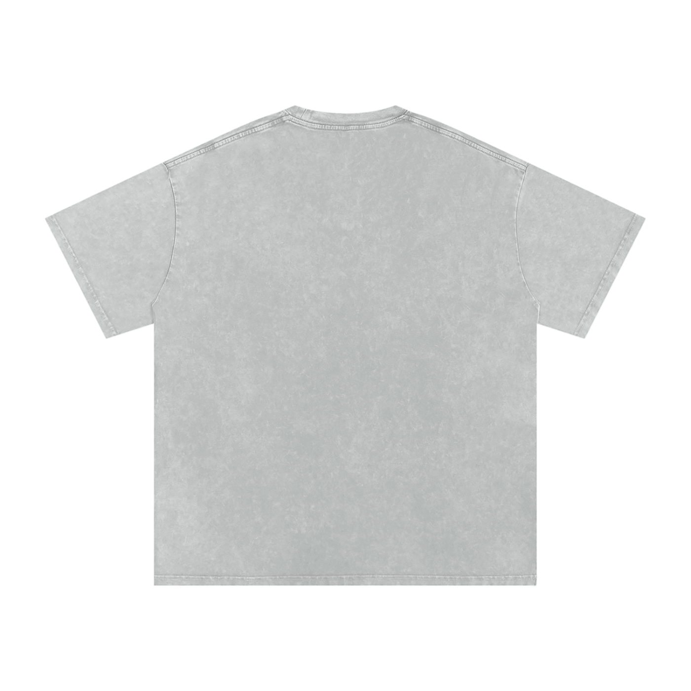 Snow-Washed Oversized Baumwoll-T-Shirt