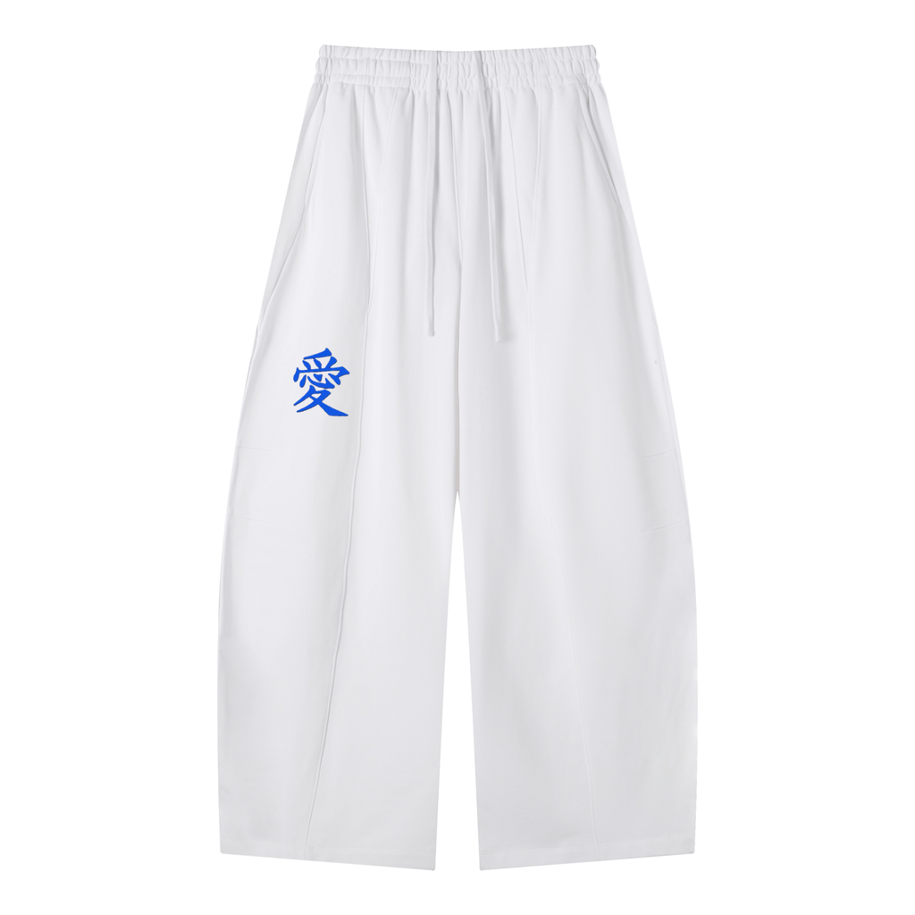 Heavyweight Wide Leg Panel Sweatpants