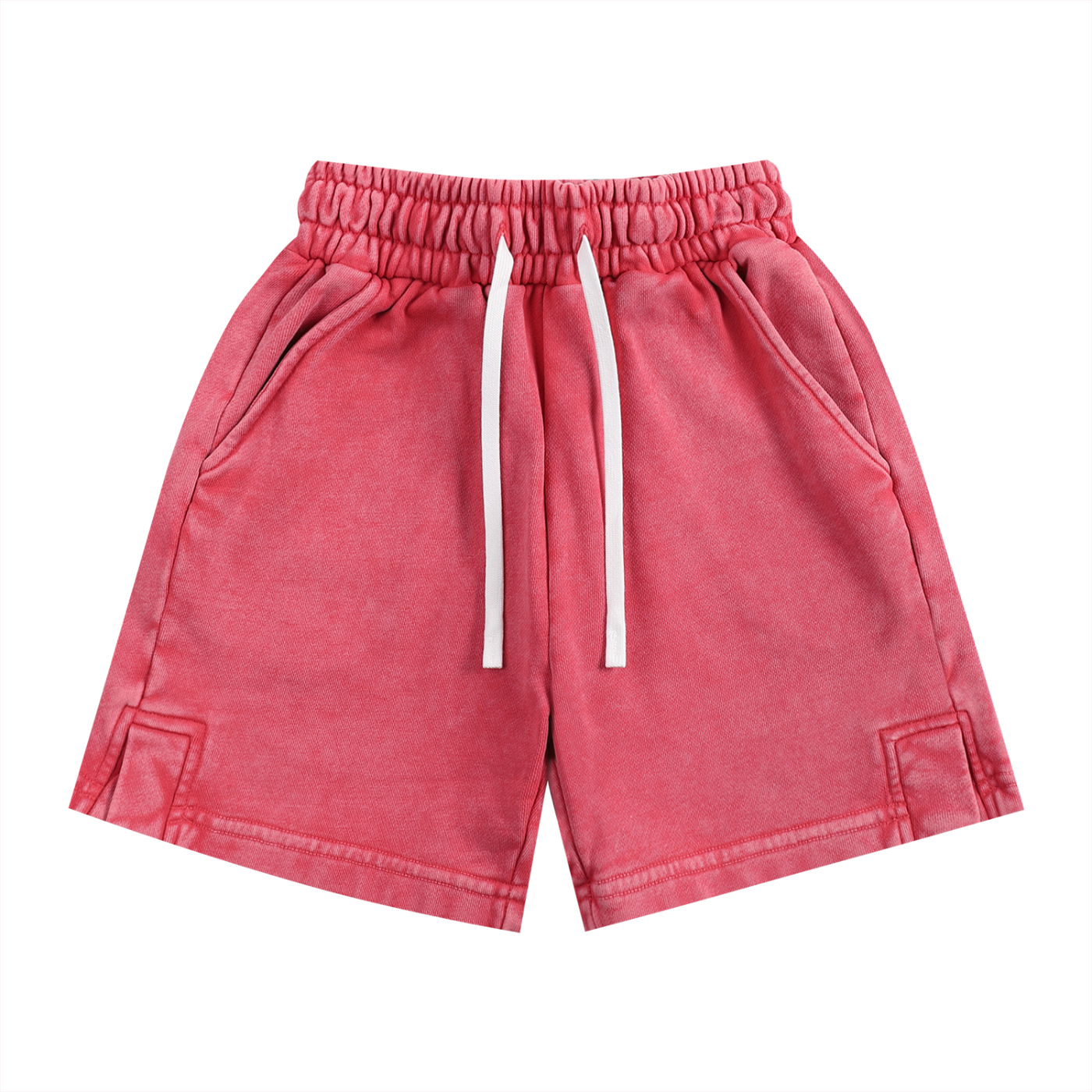 Kurze Kinderhose im Snow-washed-Look