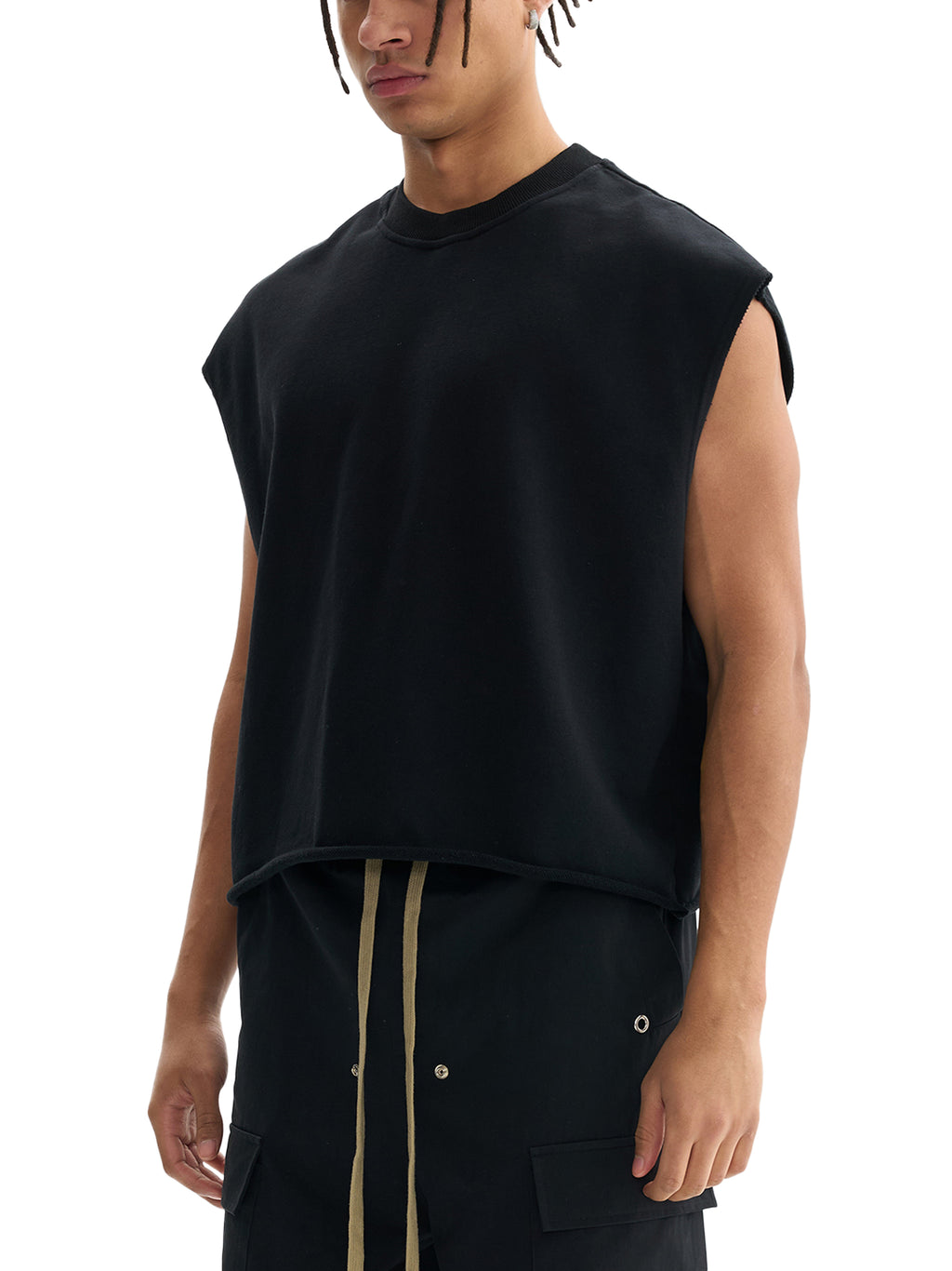 French Terry Boxy Tanktop