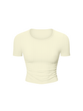 Gesmoktes Bodycon Crop Top