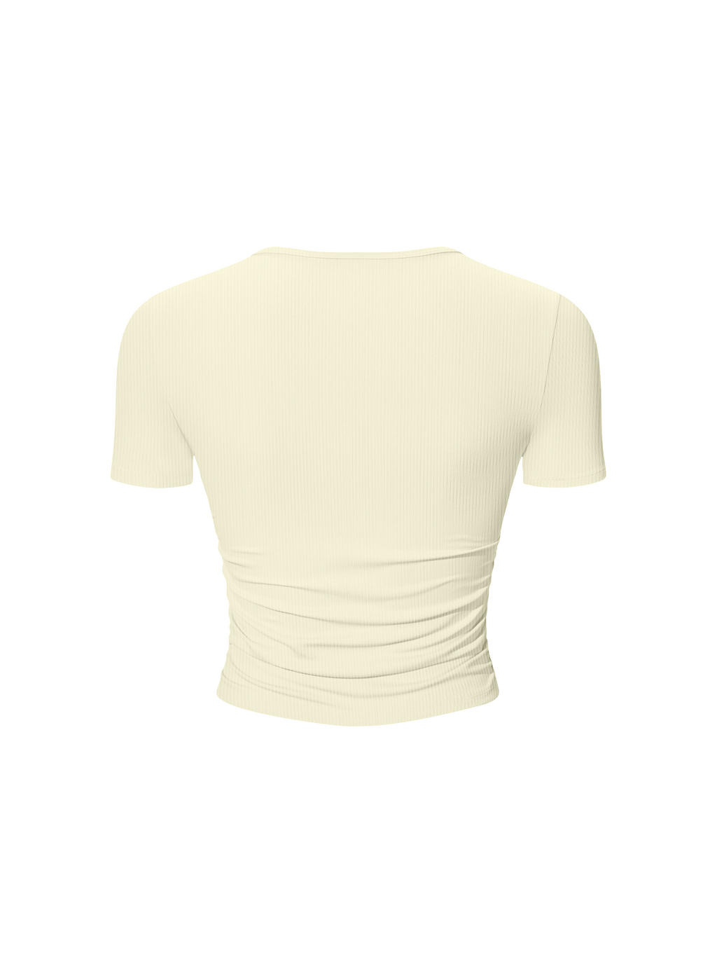 Gesmoktes Bodycon Crop Top